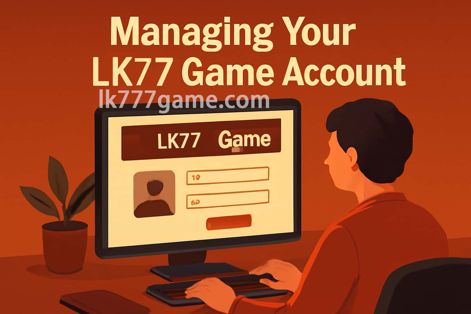 Manage LK777 Profile, Password and Account Settings