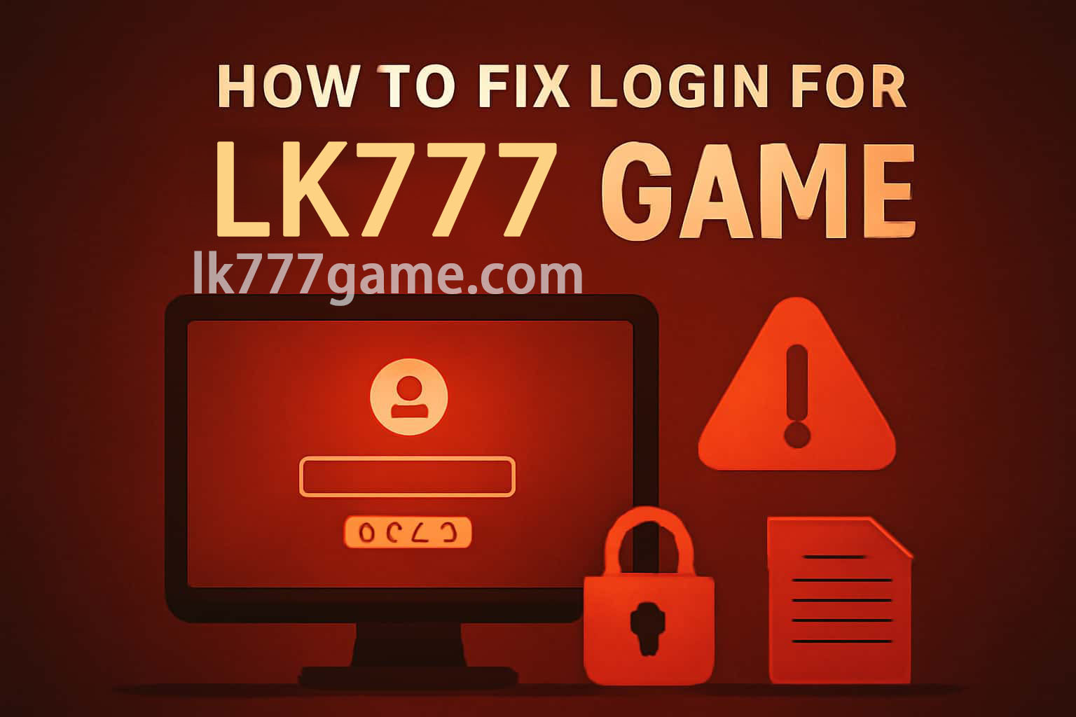 Fix LK777 Login Errors: Password, Session and Access Help